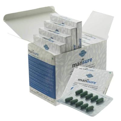 ManSure Men's Reproductive Health Ayurvedic Supplement - 1 Box (100 capsules)