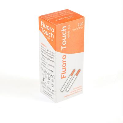 Fluoro Touch Opthalmic (Fluorescein Sodium Ophthalmic Strips) CE MARKED 100 Strips Box