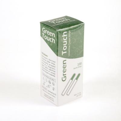 Green Touch (Lissamine Green Strips) 100 strip box