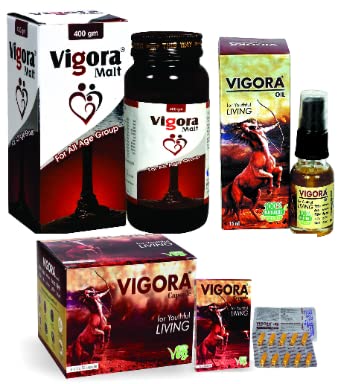 MALT, VIGORA CAPSULE, VIGORA OIL (COMBO PACK)