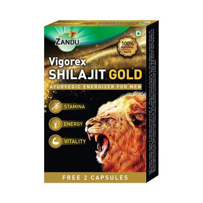 Vigorex Shilajit Gold - 12 Capsules