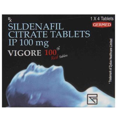 Vigore 100MG - Strip of 4 Tablets