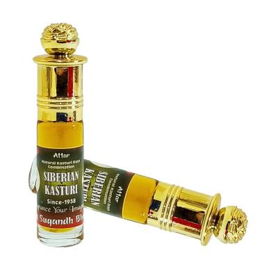 Attar for Men|Women Natural and Original Pure Siberian Kasturi Deer Musk 24 Hours Long Lasting Fragrance Alcohol Free 6ml Roll On Pack