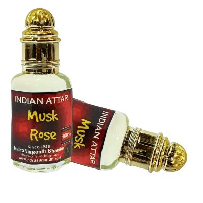 Attar For Men|Women Musk Rose Best Combination of Kasturi & Rose Long Lasting Fragrance 12ml Rollon Pack