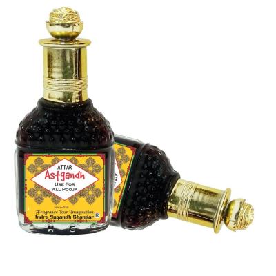 Attar Astgandh Perfume with 8 Variant Kasturi, Amber, Kesar, Chandan, Gulab, Oudh, Hena Mix Combination Roll-on, 25 ml