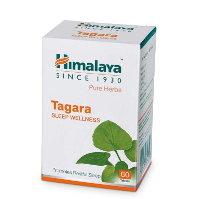 Himalaya Wellness Pure Herbs Tagara Sleep Wellness | Promotes Restful Sleep | - 60 Tablets